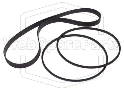 Kit de correas para radiocasete – Sharp GF-7