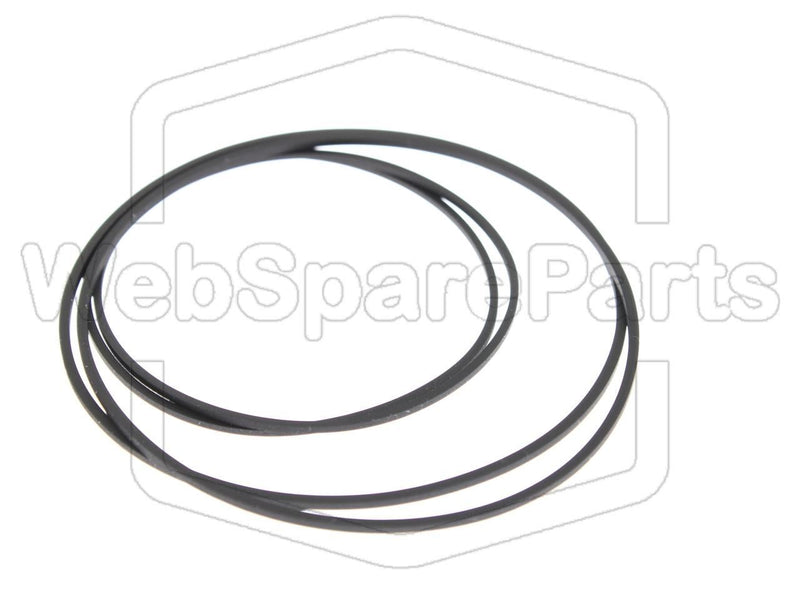 Belt Kit For Double Cassette Deck Philips FW-316C - WebSpareParts