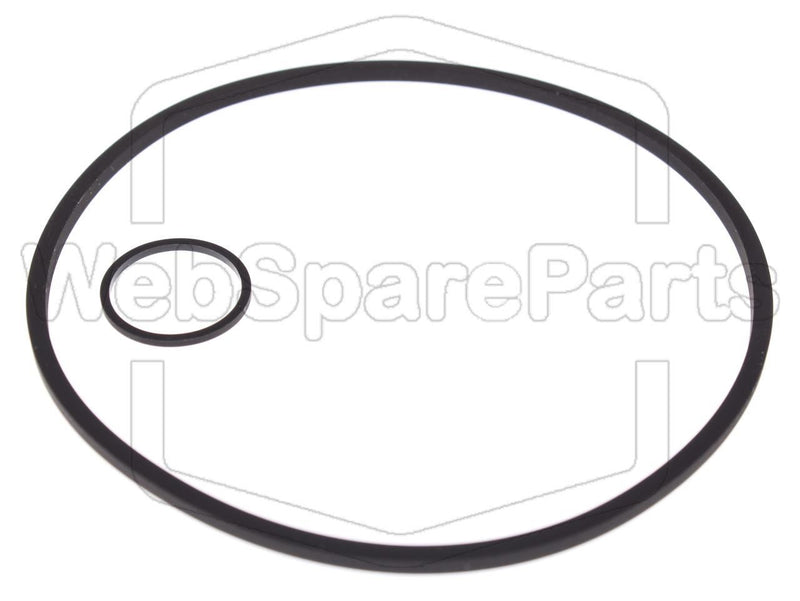 Belt Kit for DVD + VCR Combo Samsung DVD-V5650 - WebSpareParts