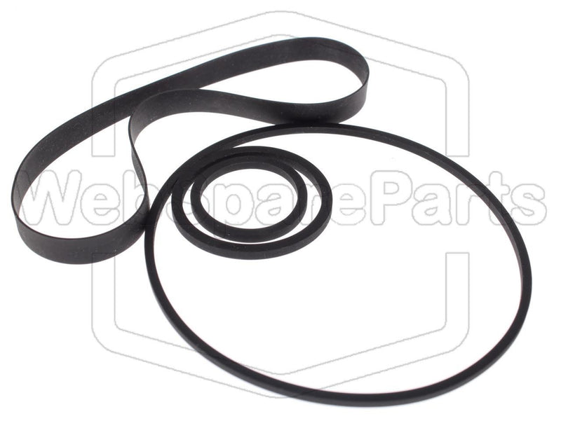 Belt Kit For Video Cassette Recorder Palladium 226/017 - WebSpareParts