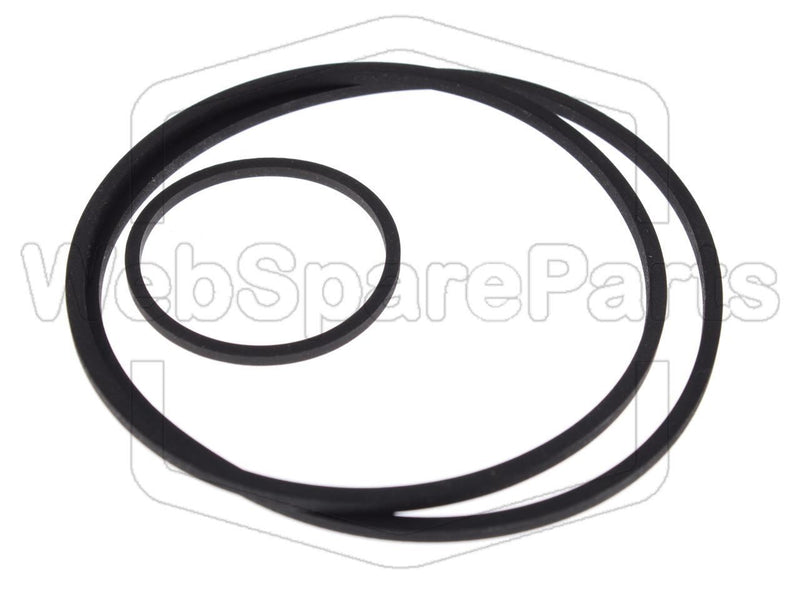 Belt Kit For Video Cassette Recorder Schaub Lorenz TR-6918 SECAM - WebSpareParts