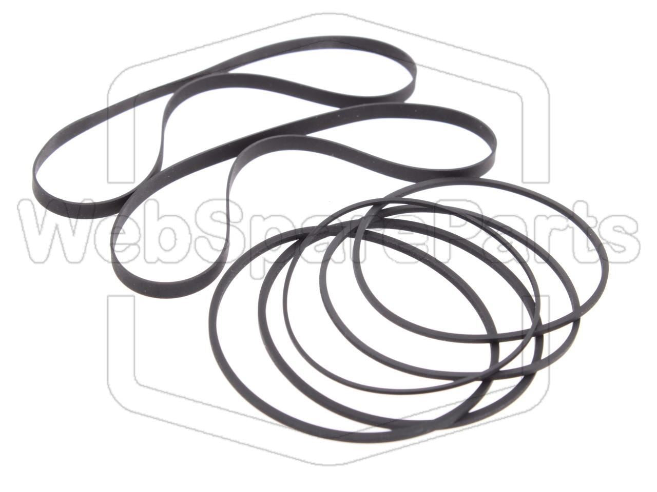 Belt Kit for Marantz SD285 Double Cassette Deck