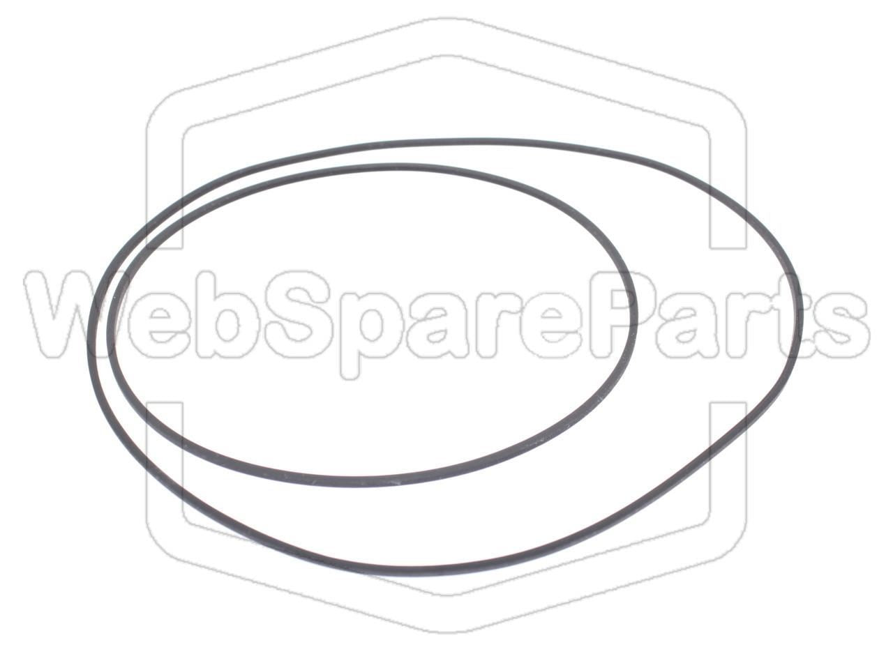 Kit de Correas para Platina Cassette Sony CFS-1010