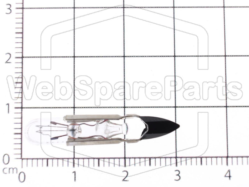 Lámpara incandescente 12 voltios 100 mA Ø 5,1 mm 