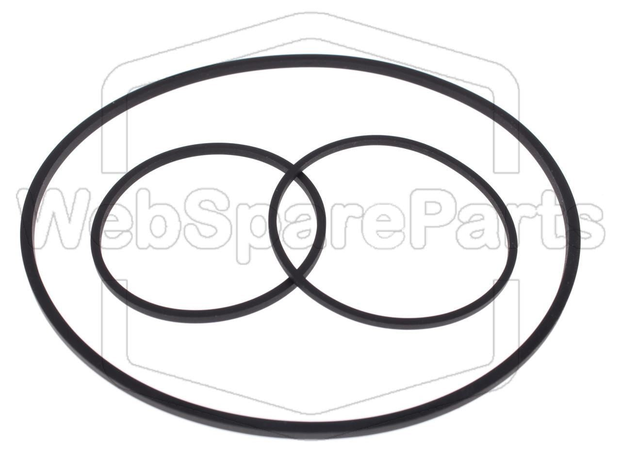 Kit de Correas para Grabadora de Video Sanyo MVR-220