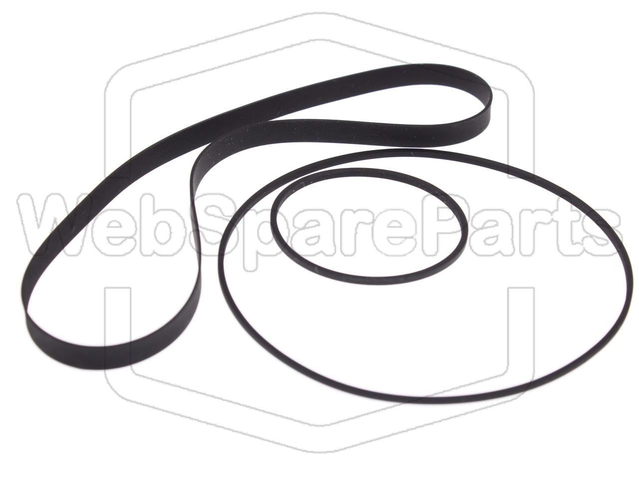 Kit de Correas para Platina Cassette Sony TC-K61