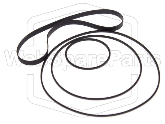 Kit de correas para pletina de casete – Kenwood KX-500