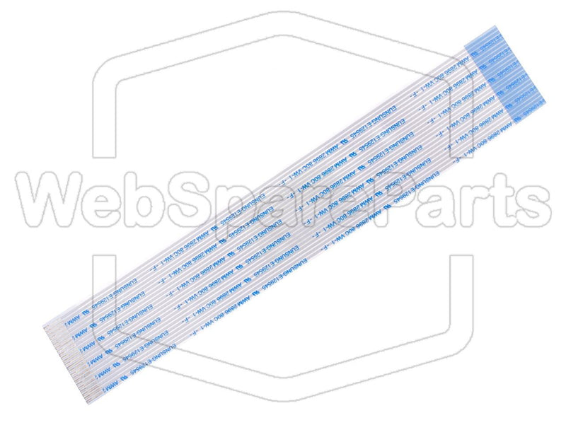 23 Pins Cable Plano invertido L=140mm W=24.30mm