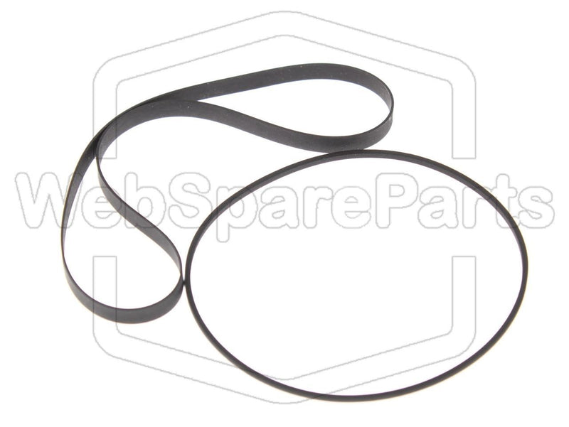 Capstan Belt + F/R Belt for Cassette Deck Aiwa CS-500 - WebSpareParts