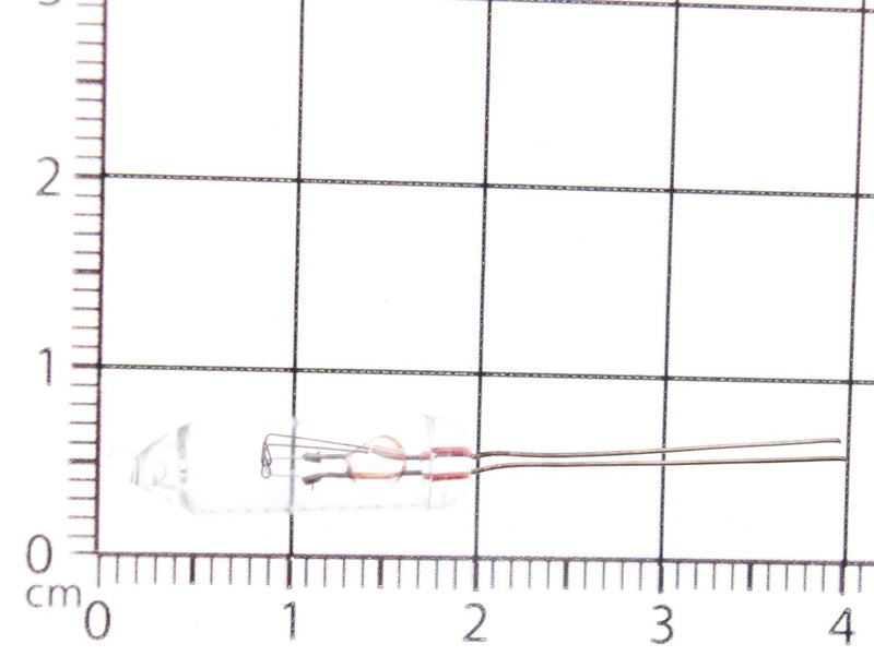 Lámpara incandescente 24 voltios 40 mA Ø 5,3 mm Longitud 19 mm 