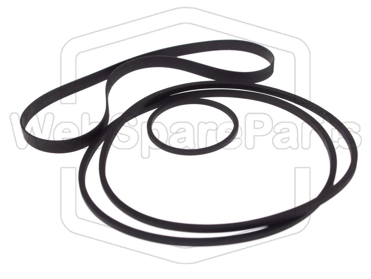Kit de Correas para Platina Cassette Sony TC-C521