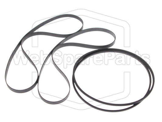 Kit de correas para pletina de doble casete – Pioneer XR-A100