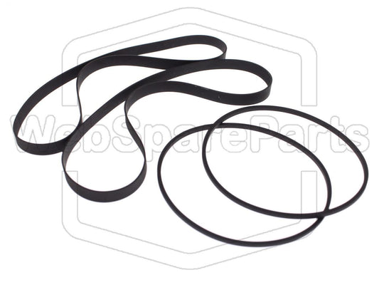Kit de correas para pletina de doble casete – Pioneer CT-W203