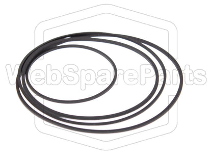 Kit de correas para pletina de casete – Kenwood KX-46C