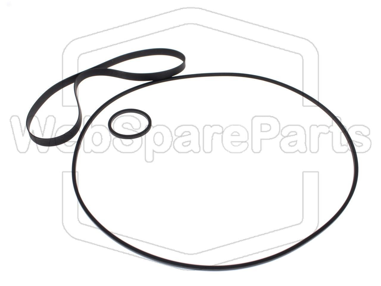 Belt Kit For Video Cassette Recorder Profitronic VCR-7501