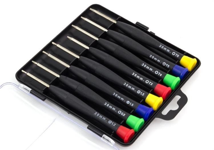 Conjunto de 8 Chaves Torx de Precisão