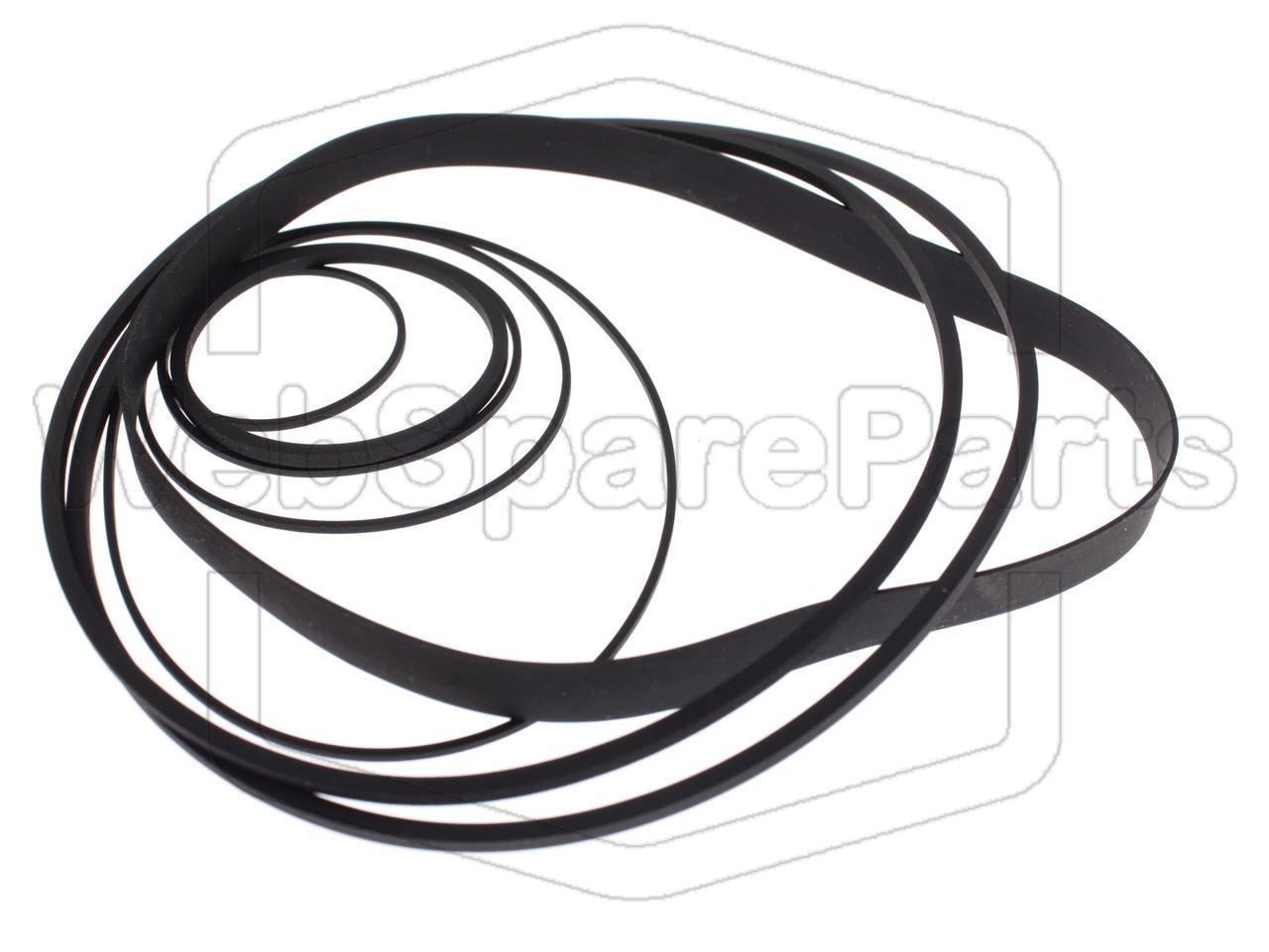 Belt Kit For Video Cassette Recorder Orion VH-2A