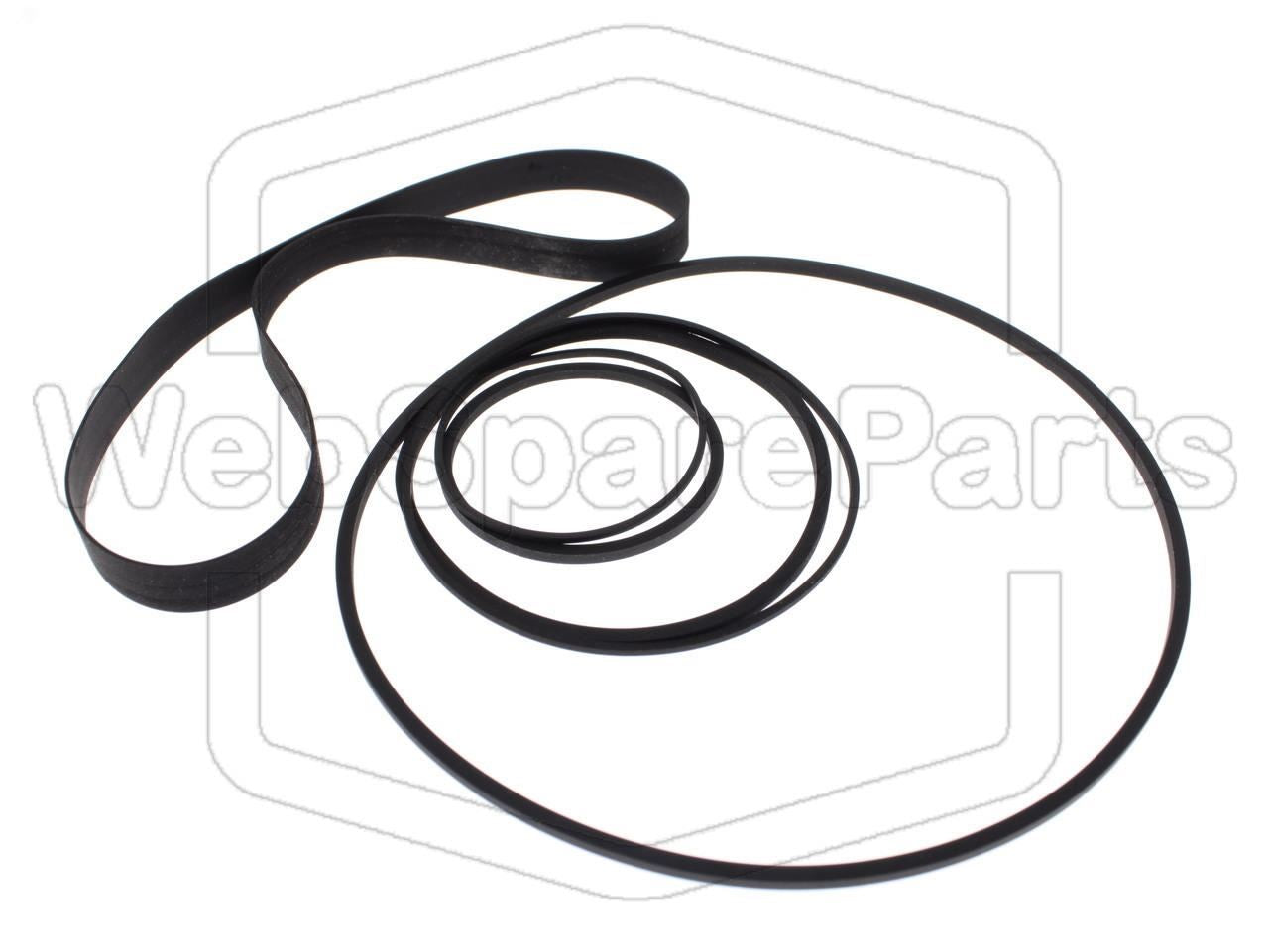Kit de correas para videograbador – Goldstar VCP-4000