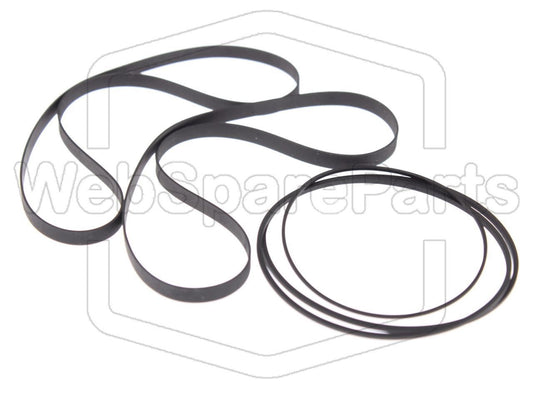 Kit de correas para pletina de doble casete – Kenwood AX-43