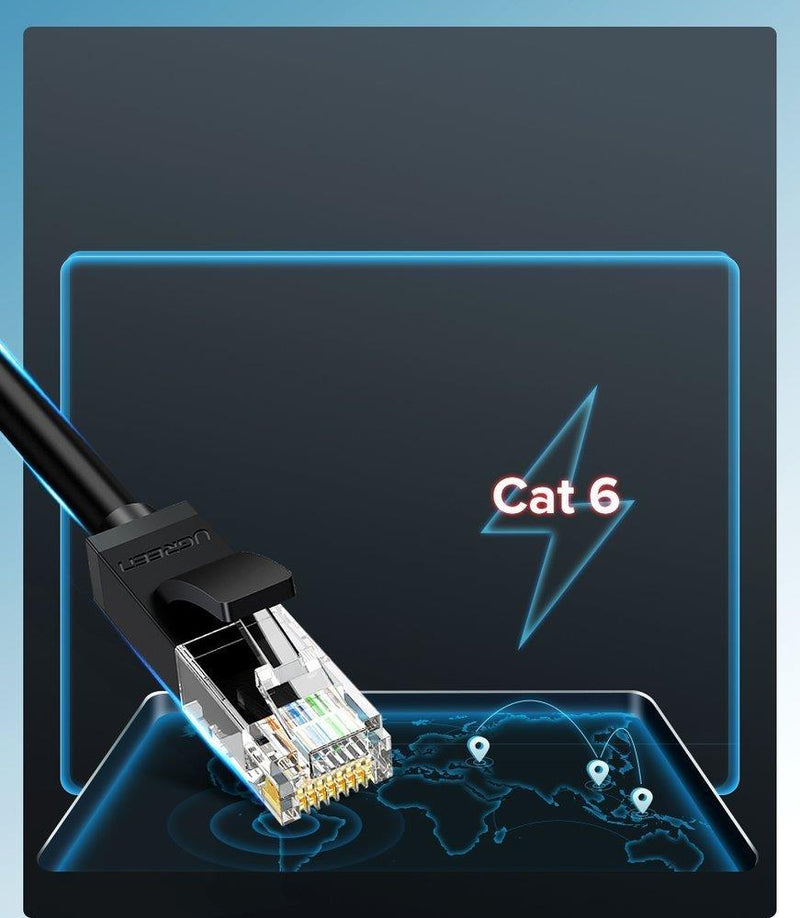 Cabo de Rede RJ45 Cat 6 UTP 5m 1000mbps Ugreen