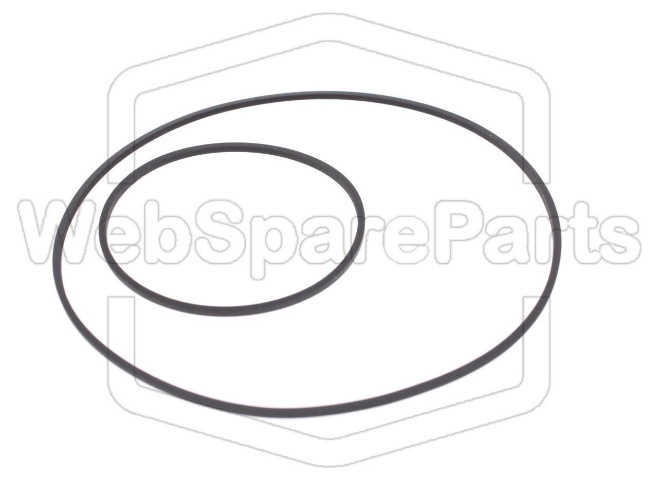 Kit de correas para radiocasete – Sony CFD-55