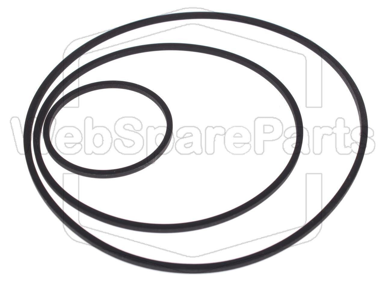 Belt Kit For Video Cassette Recorder Omega 2090