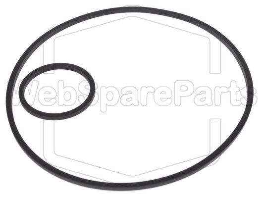 Kit de correas para videograbador – Mitsubishi HS-MX30