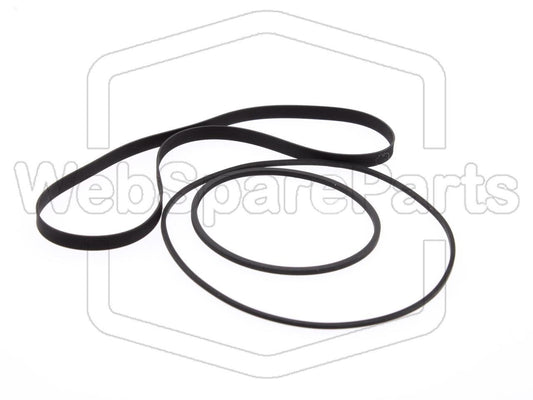 Kit de correas para pletina de casete – Akai CS-702D Mk2