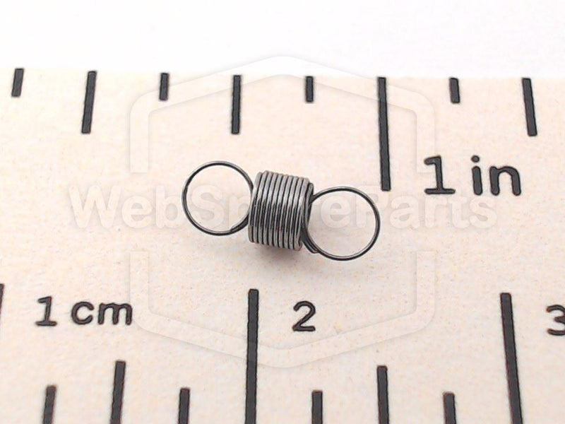 Extension Spring Ø = 2.9mm x TL = 1.9mm x TK = 0.13mm