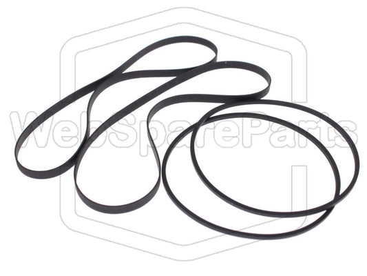 Kit de correas para pletina de doble casete – Kenwood KRX-591