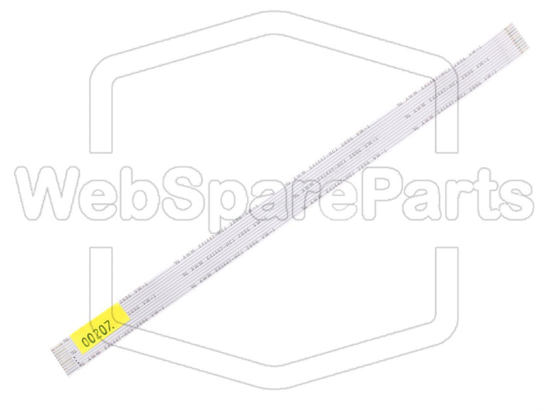 11 Pins Cable Plano L=251mm W=15.05mm