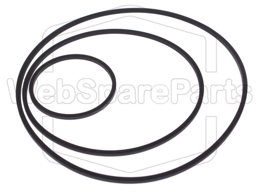 Kit de correas para videograbador – TVA VCR-8120