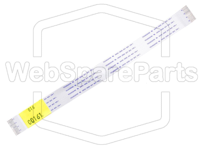 16 Pins Cable Plano L=198mm W=17.13mm