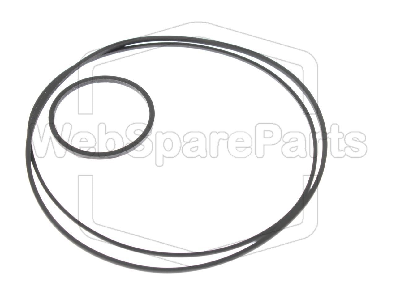 Belt Kit for Philips 22AH978 Cassette Deck