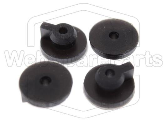 Patas de goma para Bang & Olufsen Beocord 5000 Type: 47xx (1976-1980)