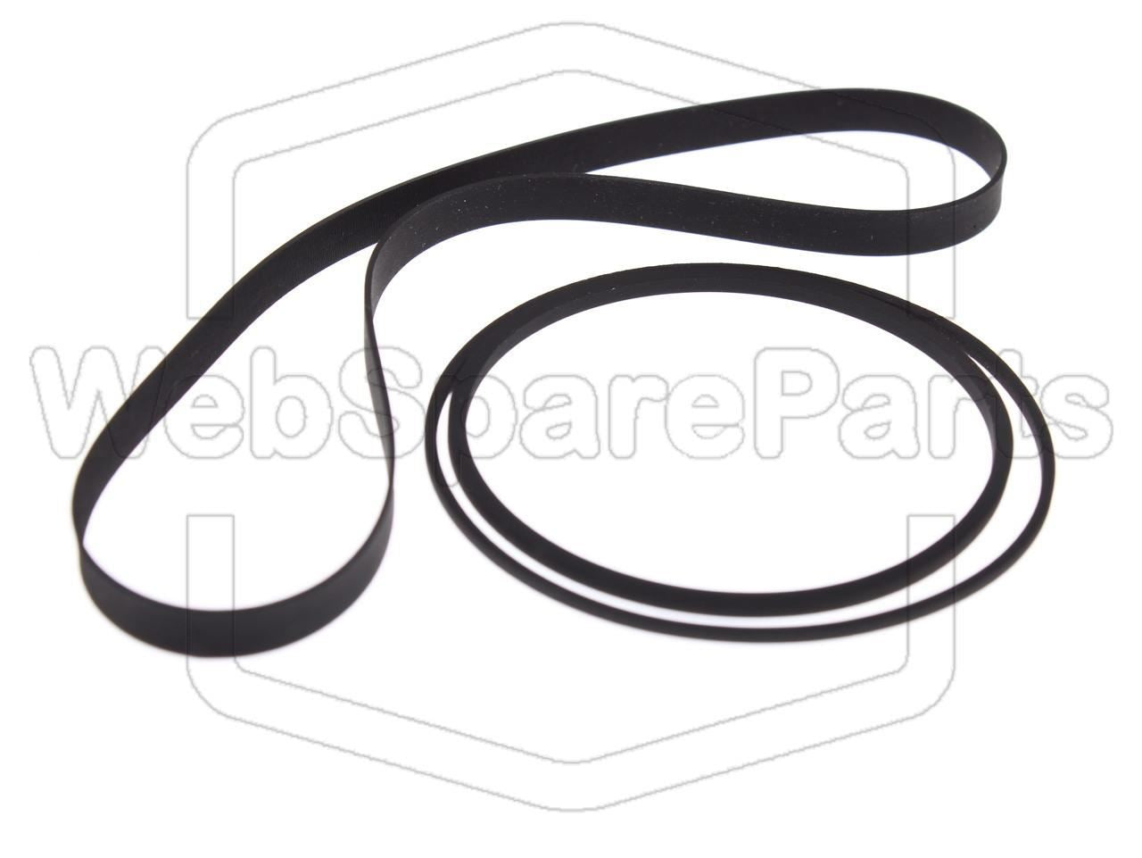 Kit de correas para pletina de casete – Akai GX-C39D– Version 2