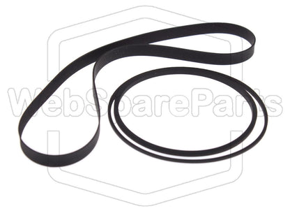 Kit de correas para pletina de casete – Akai GX-C39D– Version 2