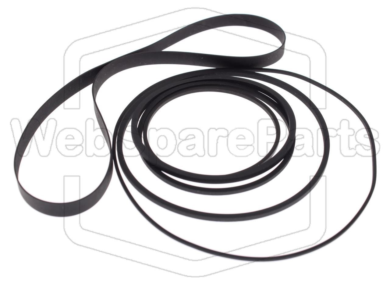 Kit de correas para videograbador – Aiwa AV-66 Betamax