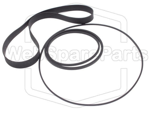 Kit de correas para pletina de casete – Nakamichi 670 ZX