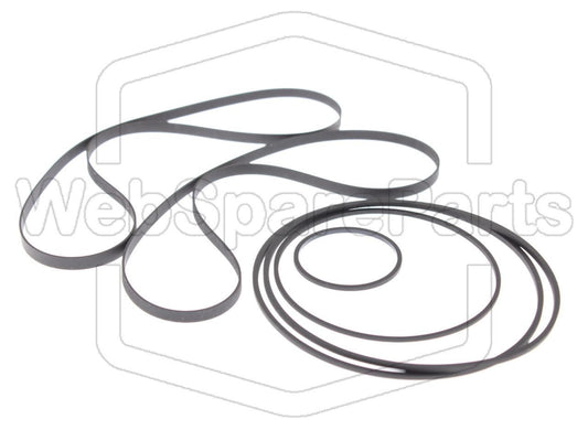 Kit de correas para pletina de doble casete – Aiwa FX-W440