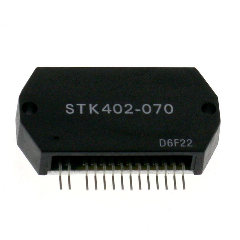 STK402-070, Dual power audio amplifier 2x40W