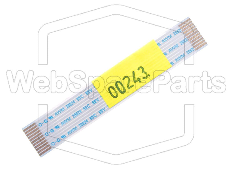 11 Pins Cable Plano L=70mm W=12mm