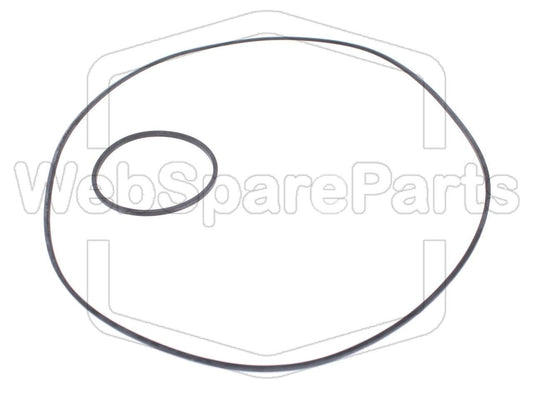 Kit de correas para autoradio vintage con CD y casete – Pioneer FHP-6100