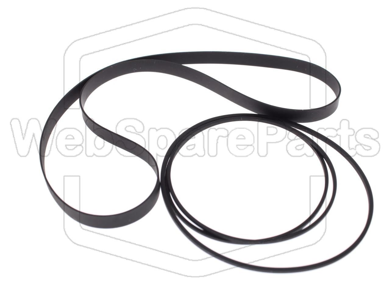 Kit de correas para pletina de casete – Bang & Olufsen Beocord 1700 Deck (1981-1983)