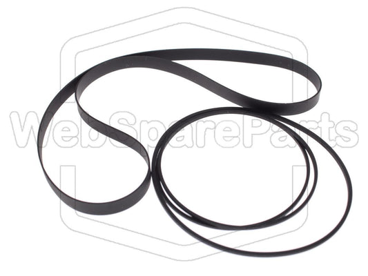 Kit de correas para pletina de casete – Bang & Olufsen Beocord 1700 Deck (1981-1983)