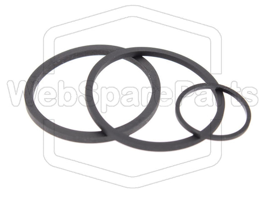 Kit de correas para reproductor de CD – JVC XLM500BK