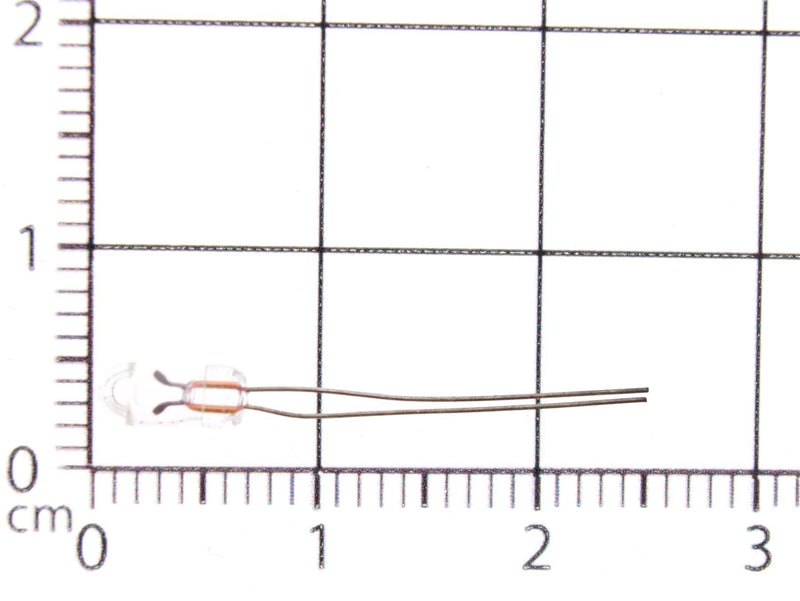 Miniature lamp 3.0 Volts 40mA Ø 3.15mm Length 6.35mm - WebSpareParts