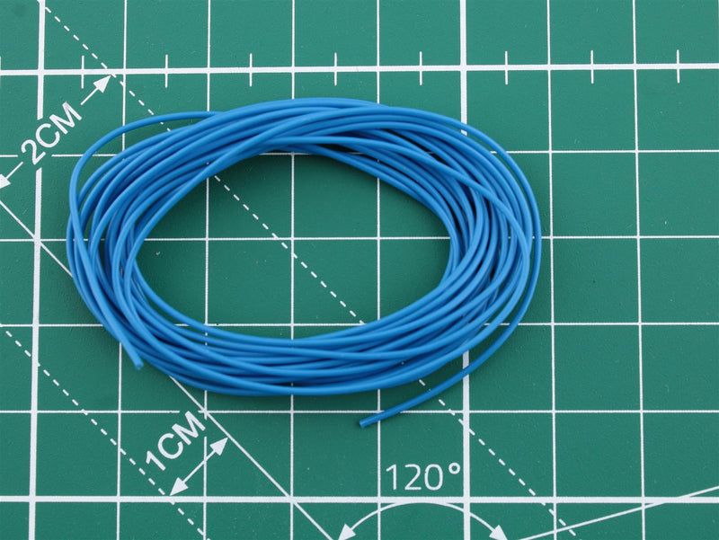 Multi strand electrical wire Blue 0.35mm x 2.0 meters - WebSpareParts