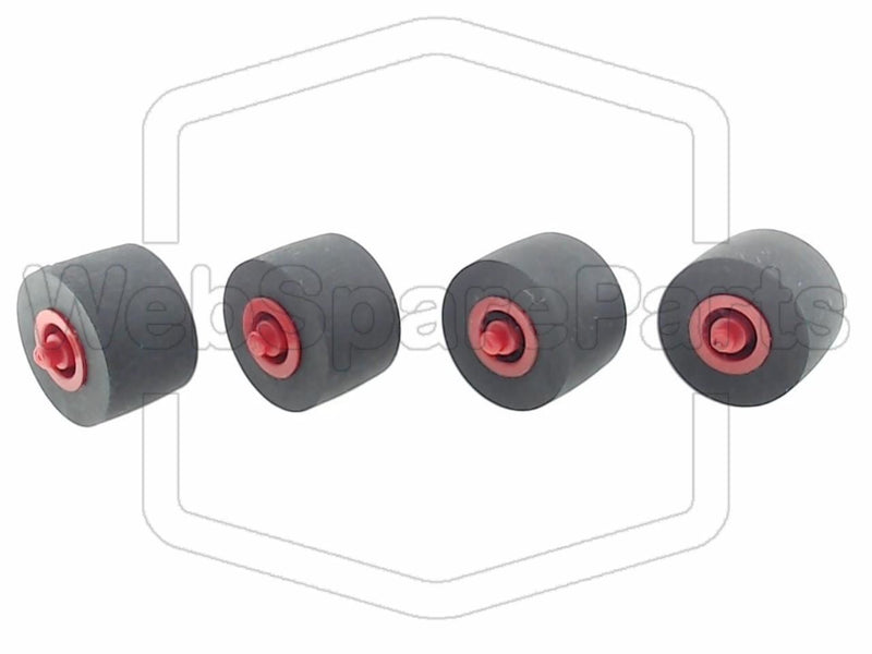 Pinch Rollers for Double Cassette Deck Sony HCD-DP800AV - WebSpareParts