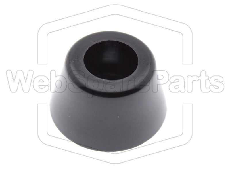 Round Polyethylene Foot With Hole Ø3.5mm Base Ø18.0mm - WebSpareParts